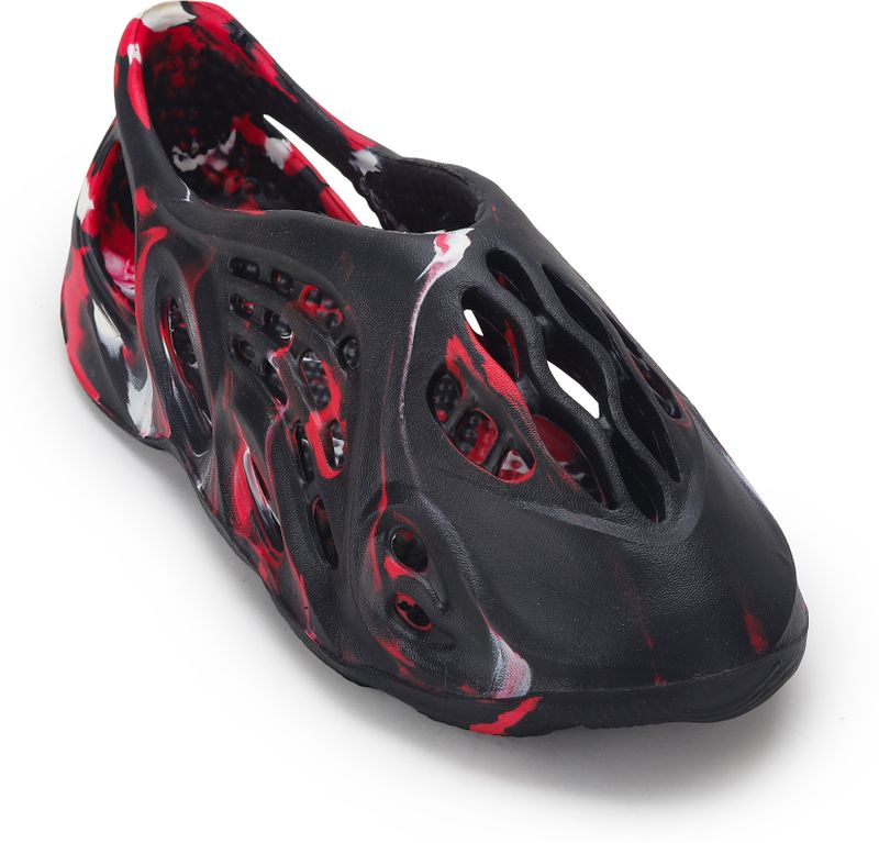 Cassiey Men Clogs Sandal Red Black Size 7 - Image 3