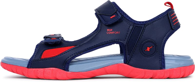 Sparx Men Casual Sandal Navy Red Size 8 - Image 6