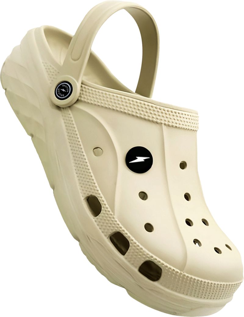 BRUTON Men Clogs Sandal Off White 8 - Image 4