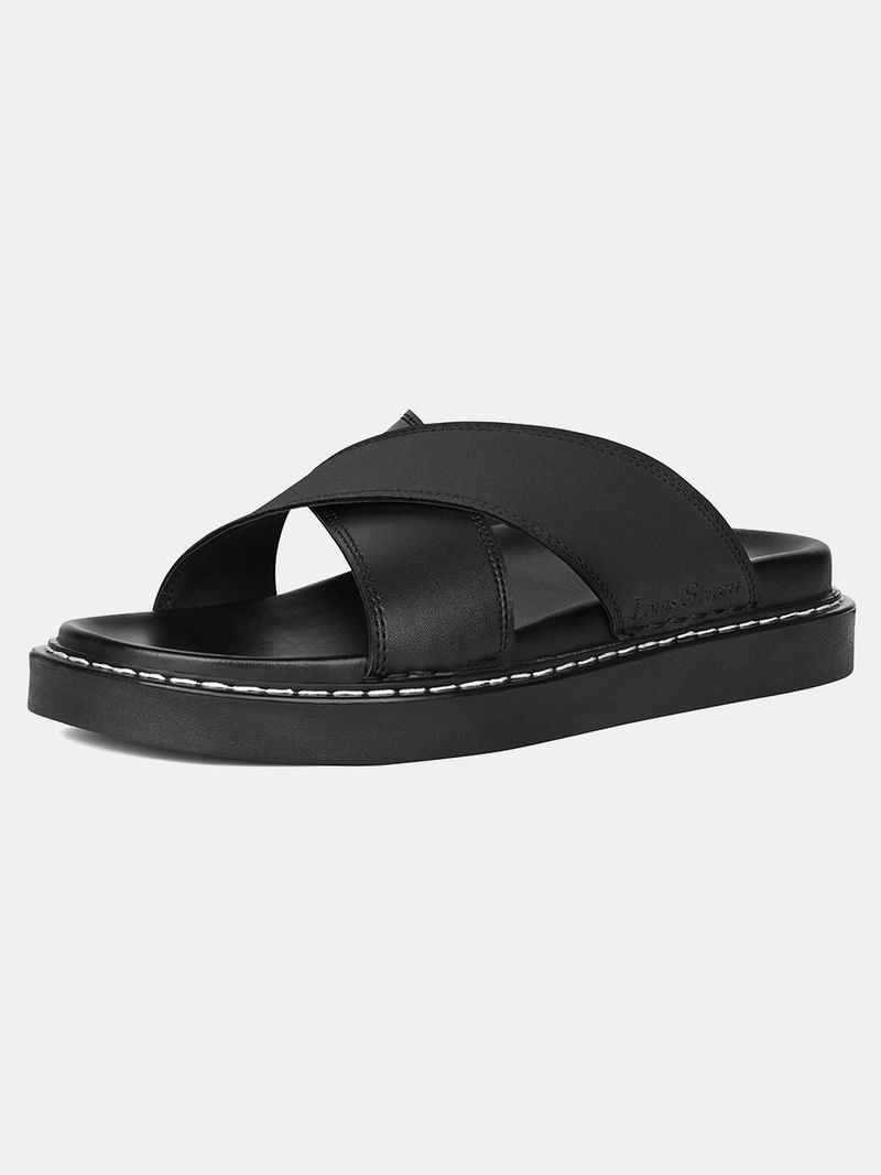 Men Jet Lightweight Cross Strap Slip-On Sandal - Image 6