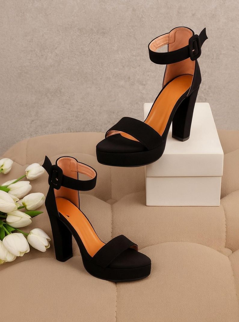 GLEMATOZ Women Heels Sandal - Image 2