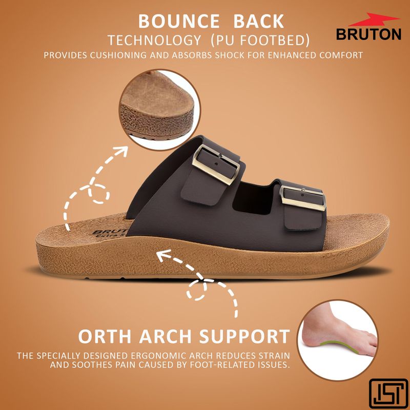 BRUTON Men Orthopedic Sandal - Image 3
