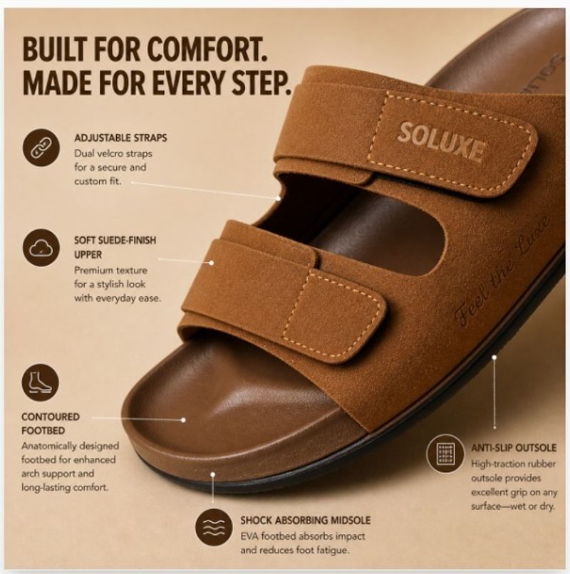 Soluxe Men Sandal - Image 4