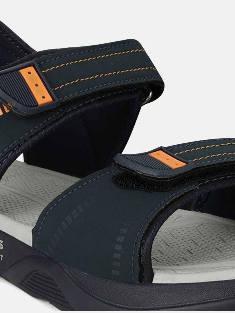 CAMPUS Men Navy Sandal Size 6 - Image 3