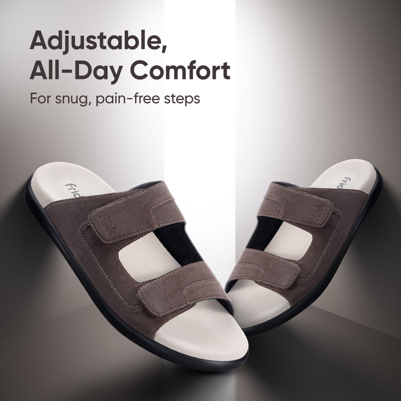 Frido Men Dual Strap Comfort Sandals - Image 3
