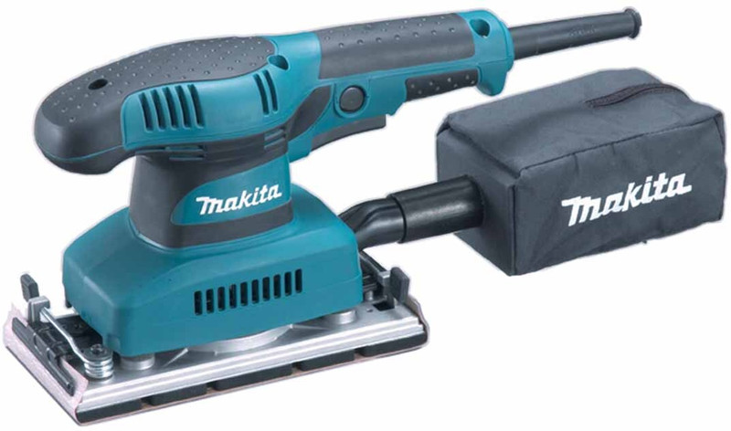 MAKITA BO3710 Finishing Sander with Built-In Dust Extraction System 7 inch Random Orbital Sander