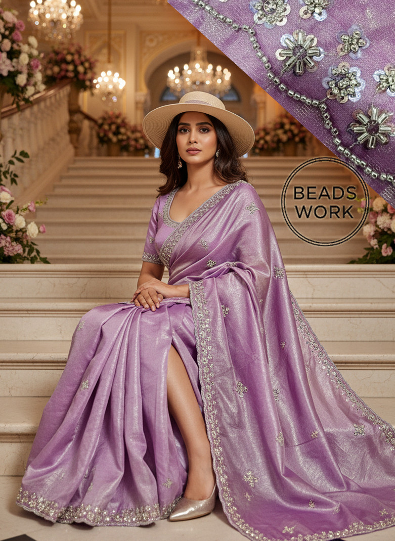 Sariya Woven Banarasi Silk Blend Saree