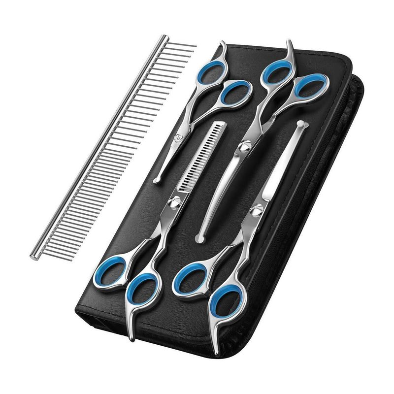 YMS 6 in 1 Dog Grooming Scissor Kit - Image 2