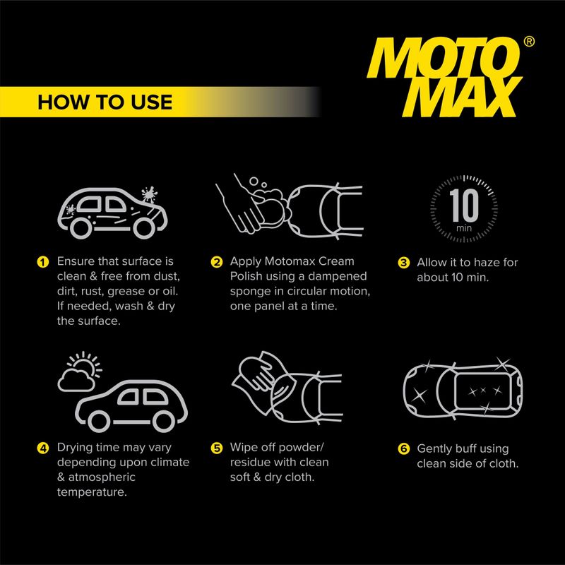 Motomax Scratch Remover Wax (60 g) - Image 4
