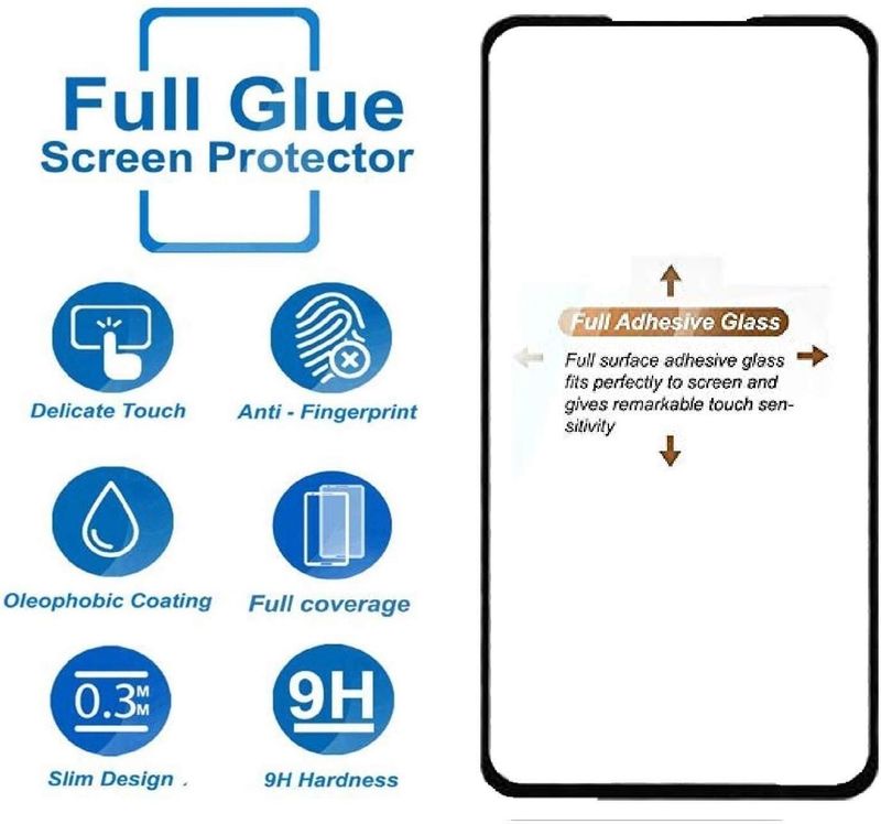 EITANSHA CREATION Edge To Edge Tempered Glass for Oppo A6x - Image 3