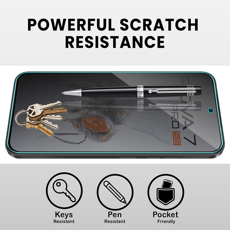 ArmourPro Edge To Edge Tempered Glass for Tecno Pova 7 Pro 5G - Image 6