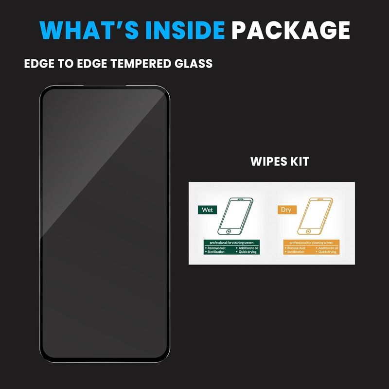 EITANSHA CREATION Edge To Edge Tempered Glass for Oppo A6x - Image 6