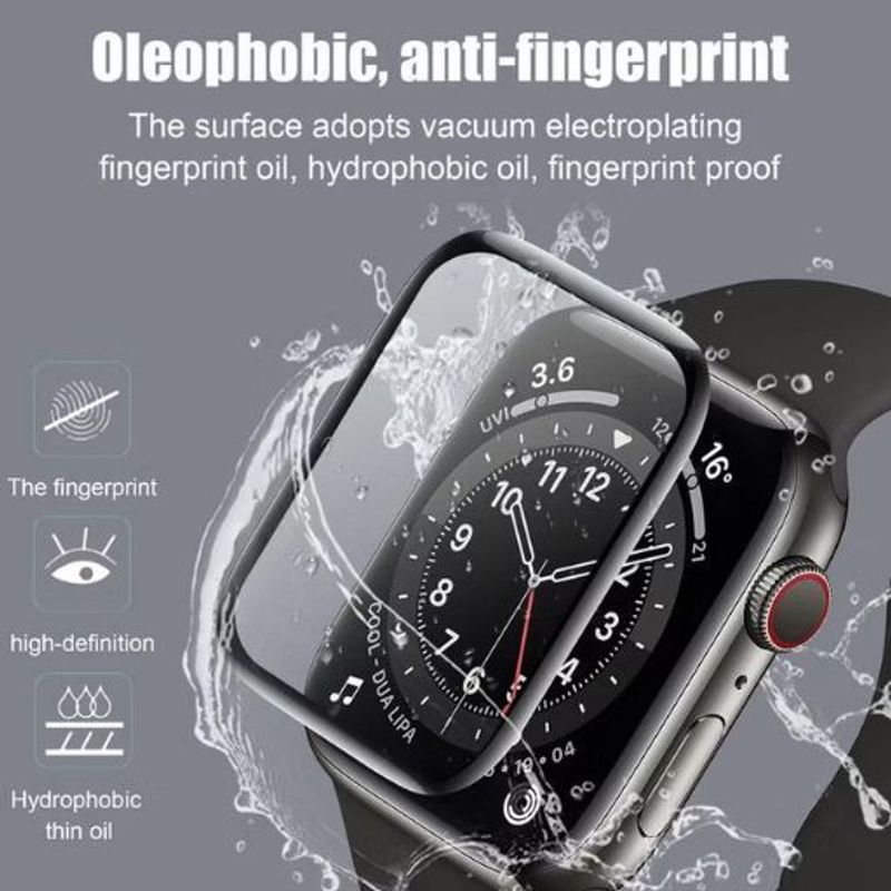 Smartix Edge to Edge Tempered Glass for Fire Boltt 4G-5G Smart Watch - Image 4