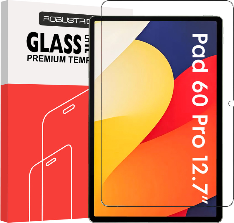 ROBUSTRION Tempered Glass Guard for Moto Pad 60 Pro 12.7 inch Pack of 1