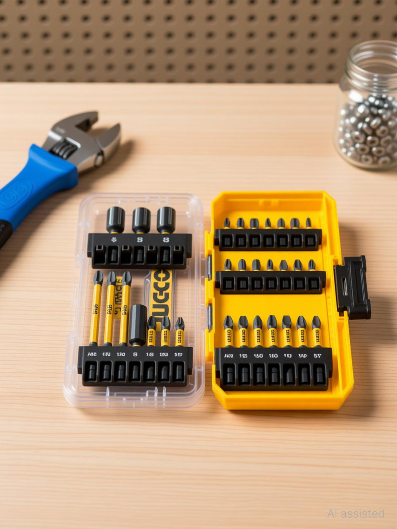 INGCO 31 Pcs impact screwdriver bits set Impact Screwdriver Set (Pack of 1)