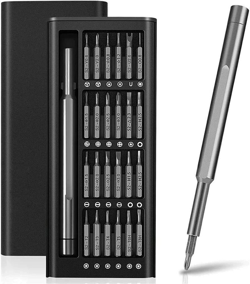 StayWay Precision Screwdriver Set, 24 in 1 Mini Screwdriver Set, 24 Screwdriver Bit Sets Precision Screwdriver Set Pack of 24