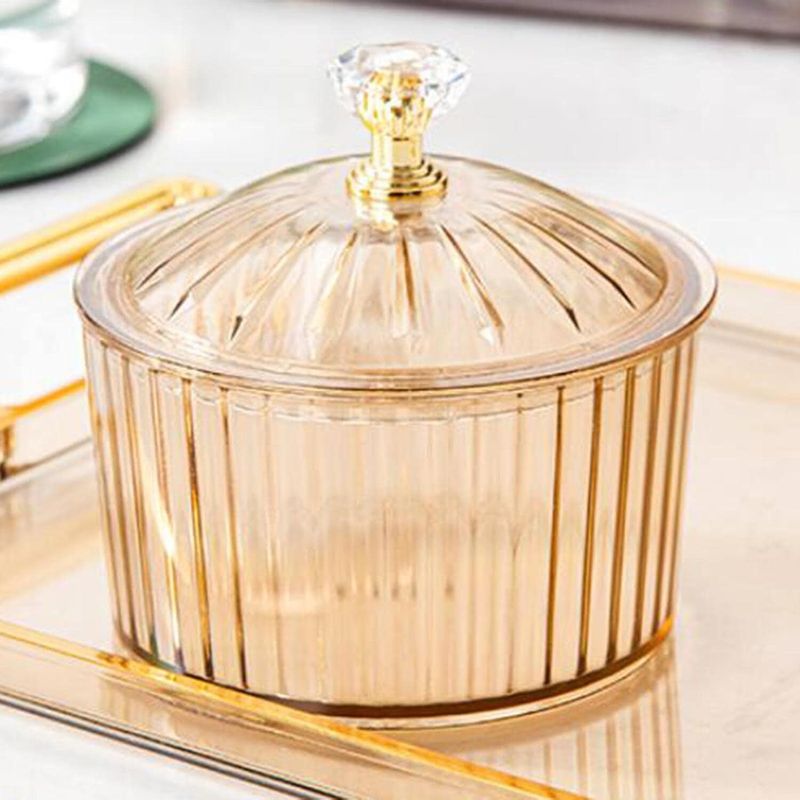 Swayam Jyoti Enterprise 3 Pcs Glass Snack Dish Set 3 Pieces - Image 3
