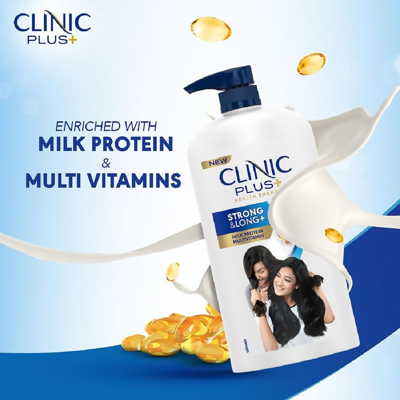 Clinic Plus Strong & Long Healthy Hair Shampoo 355ml - Image 4