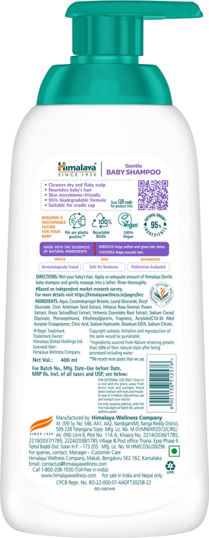 Himalaya Baby Shampoo Hibiscus 200ml - Image 5