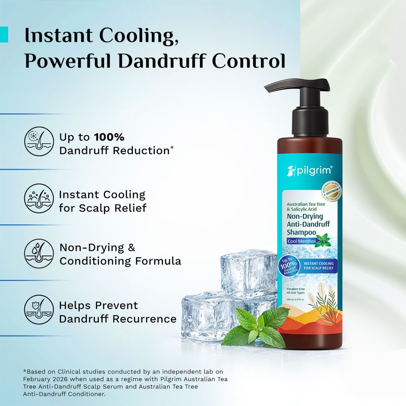 Pilgrim Tea Tree Anti Dandruff Shampoo 200 ml - Image 3
