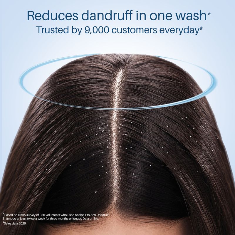Scalpe Pro Anti dandruff Shampoo (200 ml) - Image 3