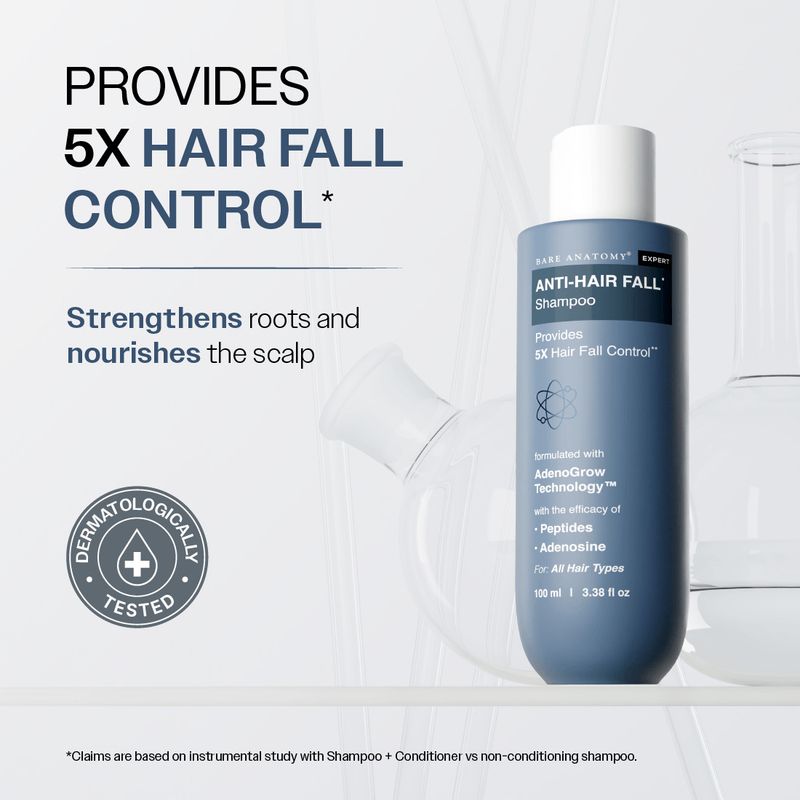 BARE ANATOMY Anti Hair Fall Shampoo 250 ml - Image 4