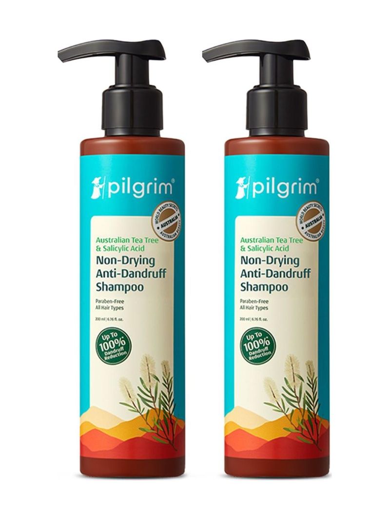 Pilgrim Australian Tea Tree Anti Dandruff Shampoo Pack of 2 - Image 2