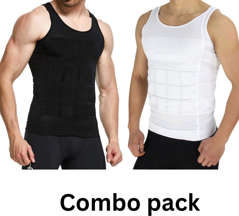 Olsic Men's Slimming Body Shaper Vest - Image 2