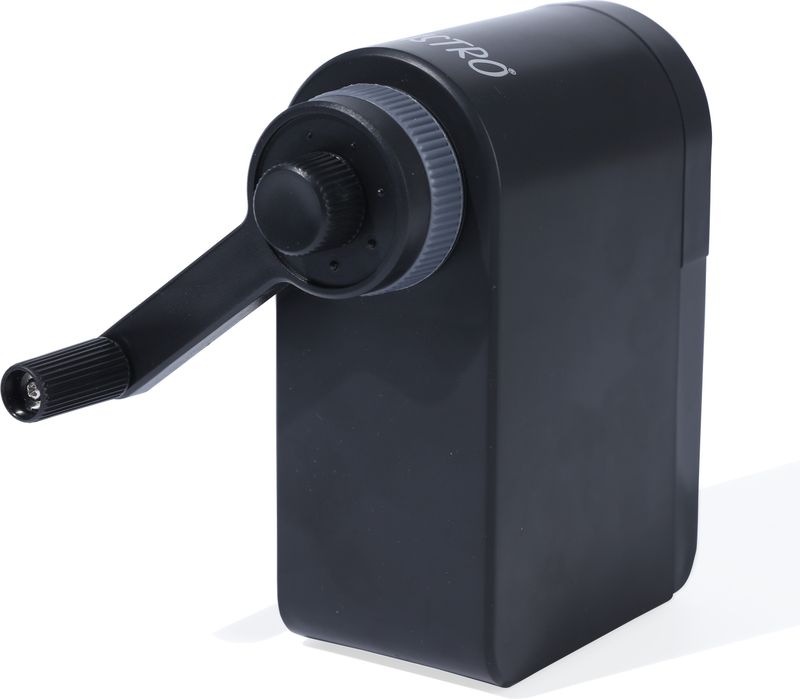 BRuSTRO Art Pencil Sharpener with Long Points, Black - Image 4