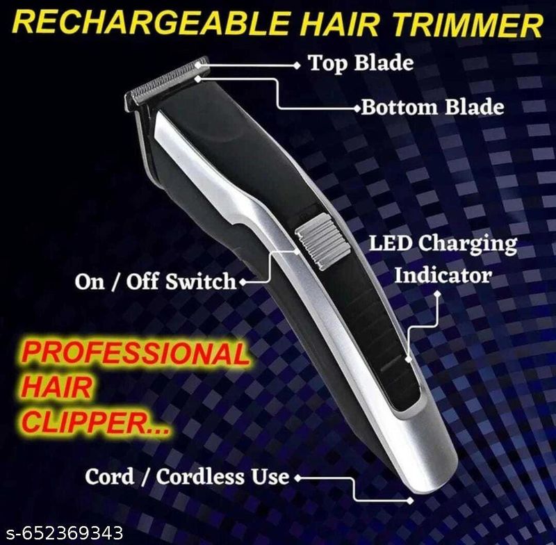 AVENUE Professional Hair Trimmer 60 min Runtime - Image 4