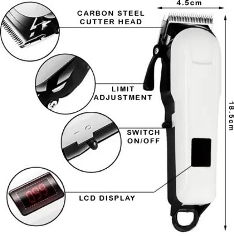 RECHOO Cordless Rechargeable Hair Shaver - Image 6