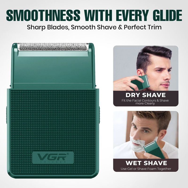 VGR V-376 Pocket Shaver For Men - Image 5