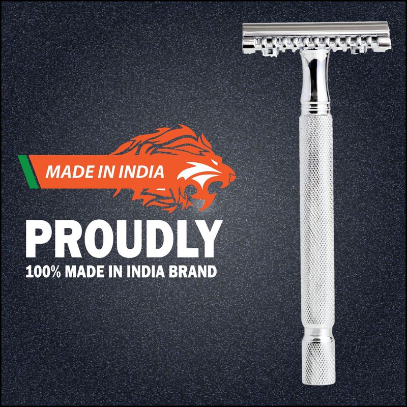 Pearl Shaving Open Comb Safety Razor for Men - Image 4