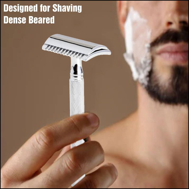Pearl Shaving Open Comb Safety Razor for Men - Image 6