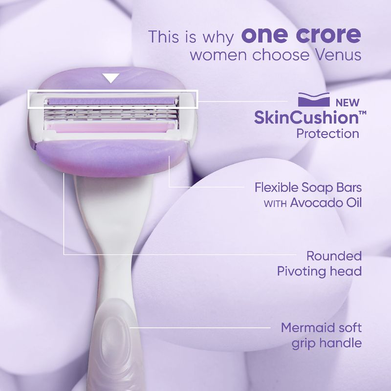 Gillette Venus Comfortglide Razor with Avocado Oil - Image 7