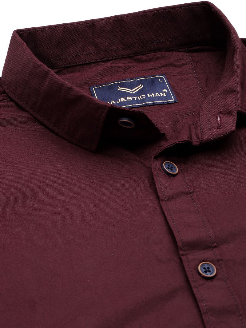 Majestic Man Slim Fit Casual Shirt - Image 3