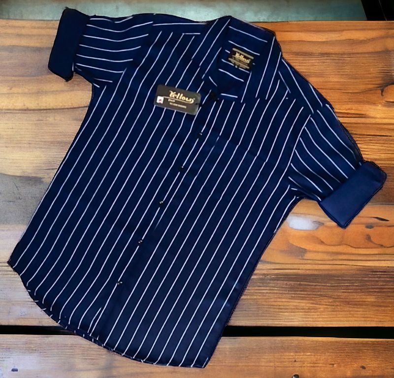 YELLOWDASH Men Regular Fit Striped Shirt - Image 4