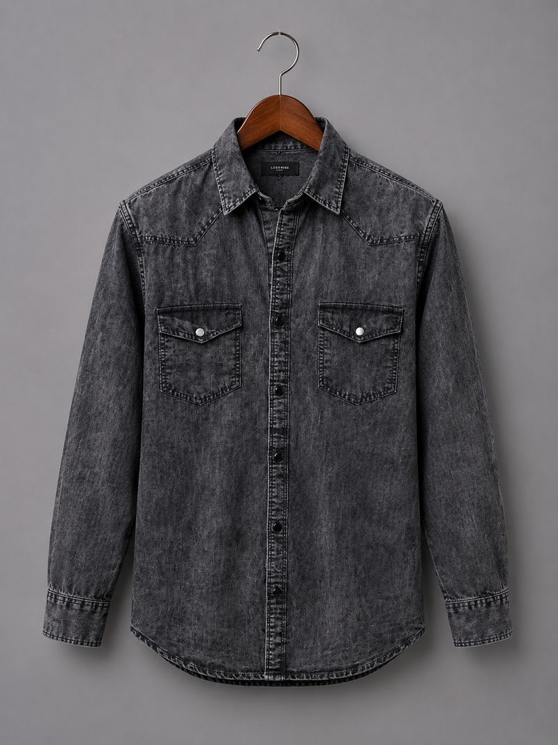 GRAND STITCH Men Regular Fit Casual Shirt - Image 2