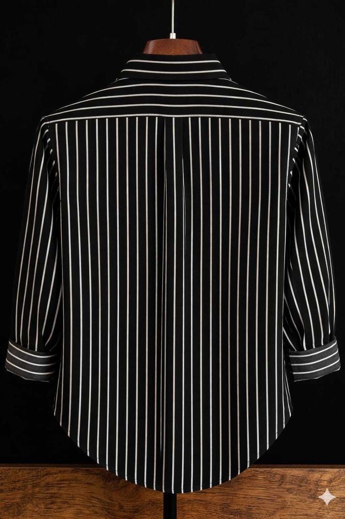 DISHANK CREATION Men Regular Fit Striped Shirt - Image 4