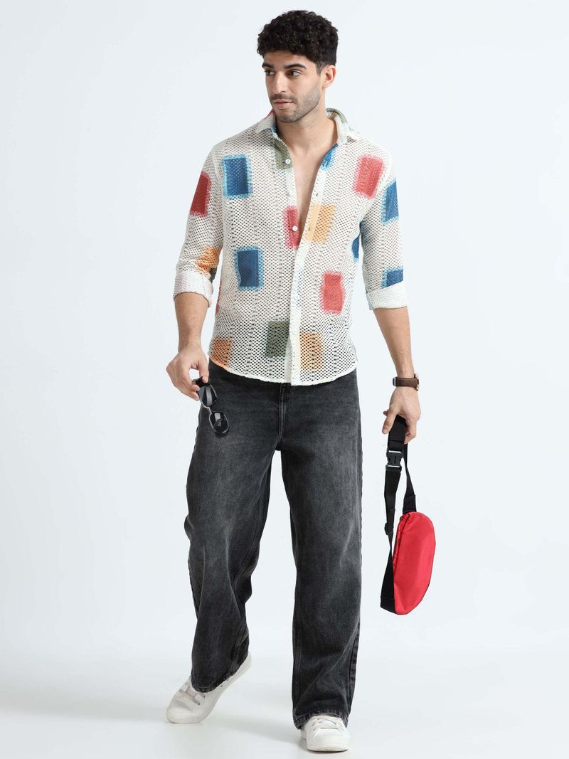 RavirEnterprise Men Regular Fit Casual Shirt - Image 4