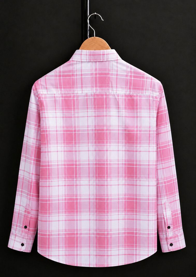 Radiance Creation Men Checkered Casual Shirt - Image 5