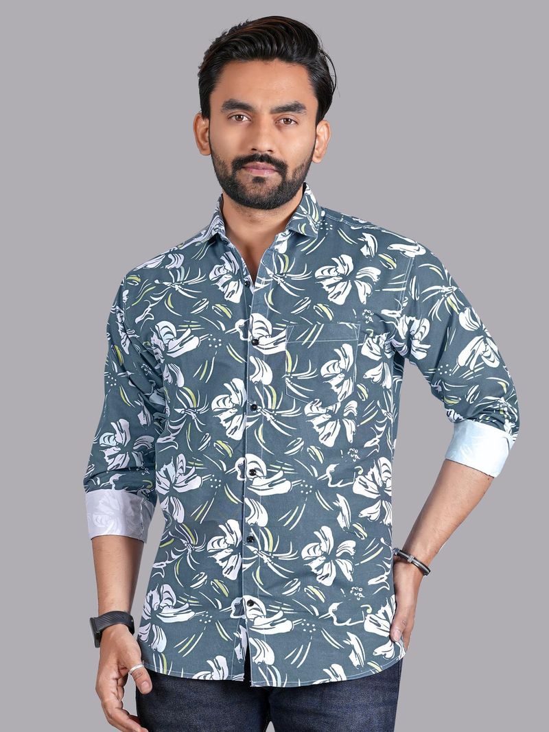 METRONAUT Men Regular Fit Printed Shirt - Image 3
