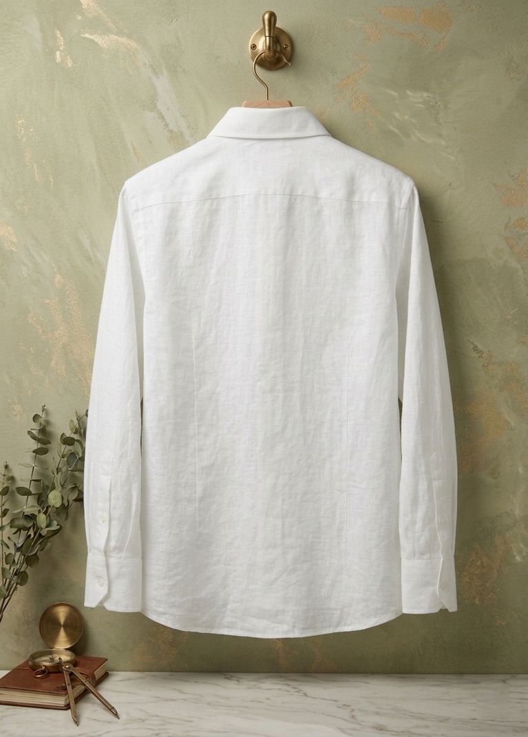 Dk texpa Men Regular Fit Embroidered Shirt - Image 4