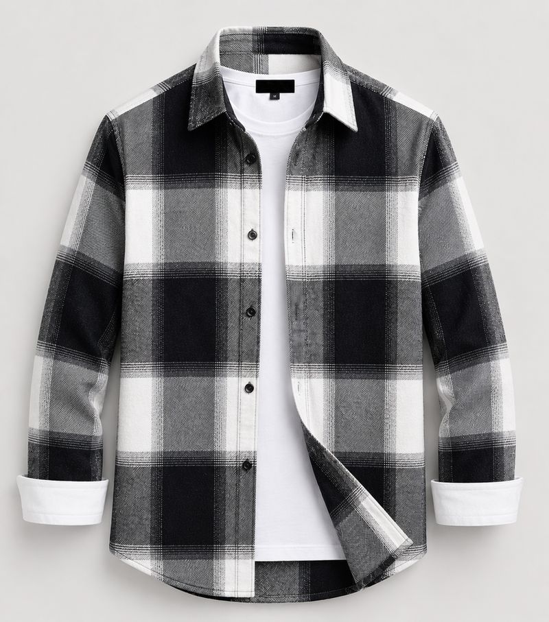 DIMMY Men Regular Fit Checkered Shirt - Image 2