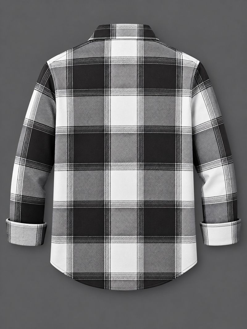 SOPANI Men Regular Fit Checkered Shirt - Image 3