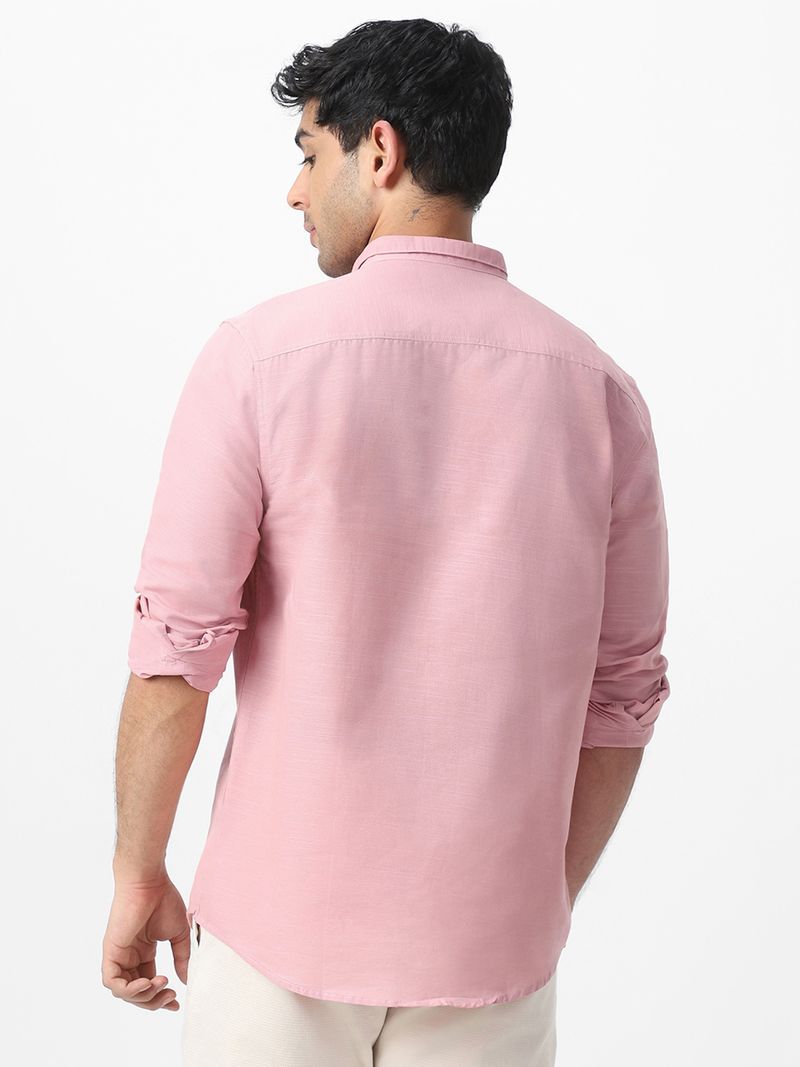 Urbano Fashion Men Regular Fit Mandarin Collar Shirt - Image 6