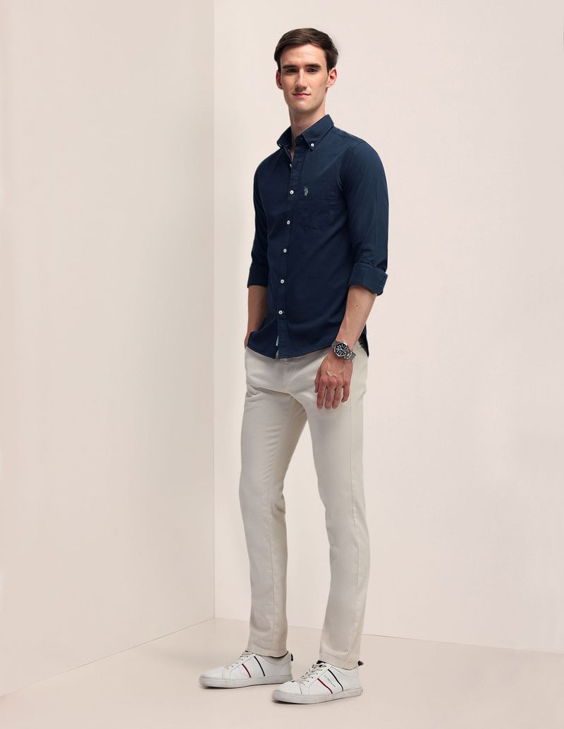U.S. POLO ASSN. Men Tailored Fit Casual Shirt - Image 4