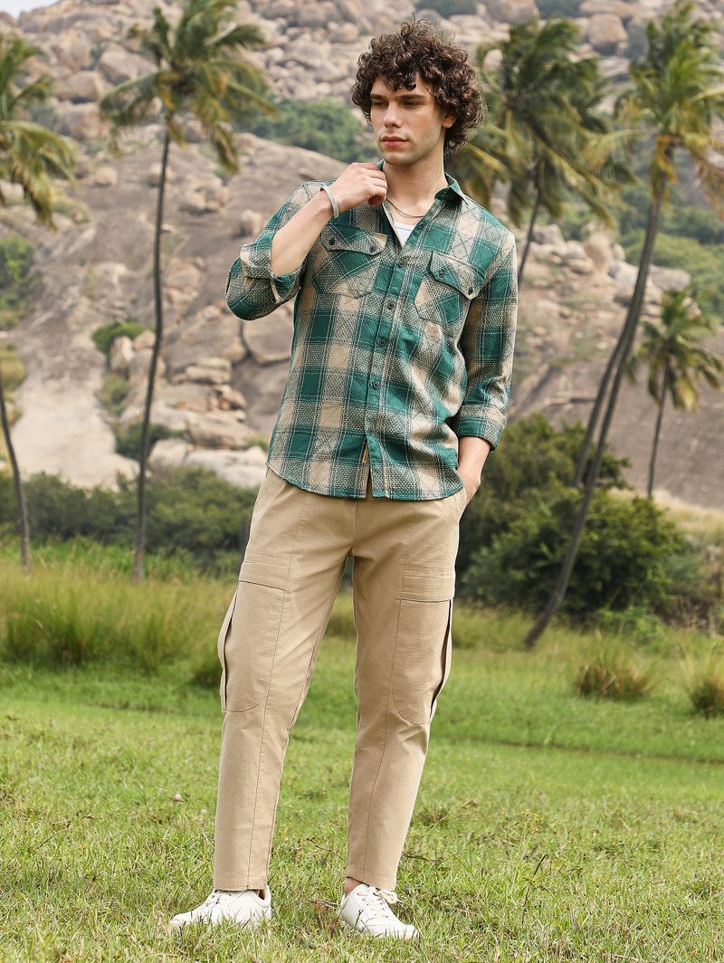 CAHOOT Men Regular Fit Checkered Shirt - Image 6