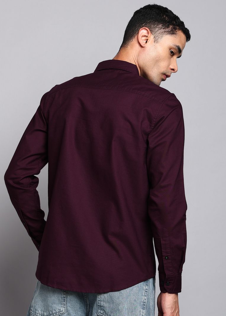 United Colors of Benetton Men Regular Fit Solid Casual Shirt - Image 5