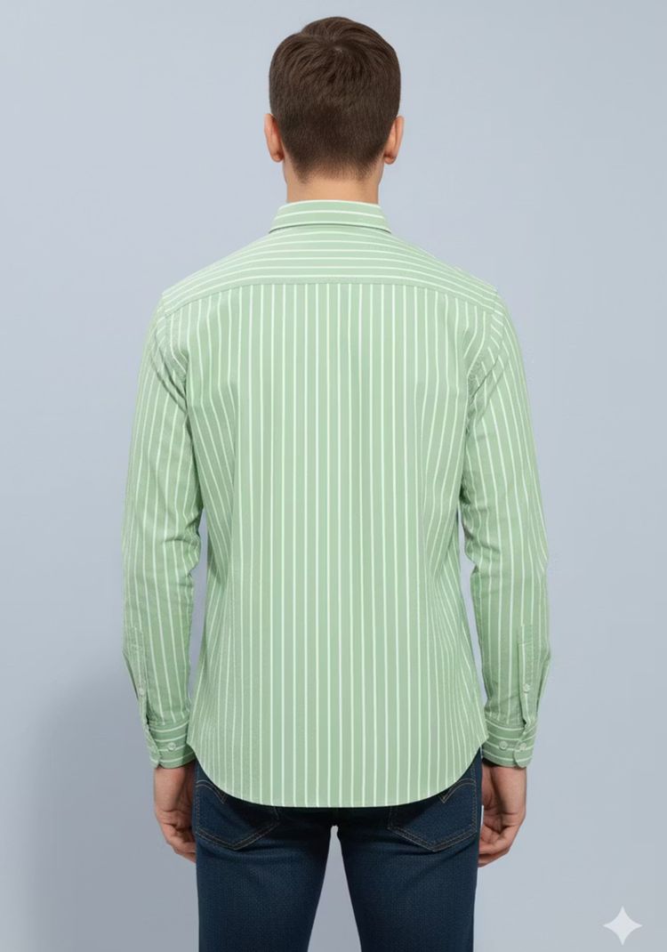 FUBAR Men Slim Fit Striped Casual Shirt - Image 5